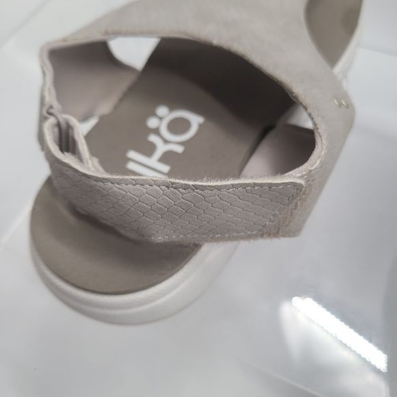 Ryka Womens Margo Cloud Grey T-Strap Sandals Size 9.5M - Picture 5 of 7